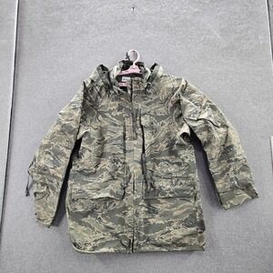 Propper‎ International Men Jacket MEDIUMGreen Nylon Parka Camouflage